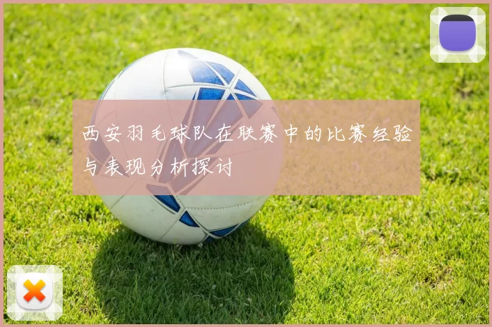 西安羽毛球队在联赛中的比赛经验与表现分析探讨