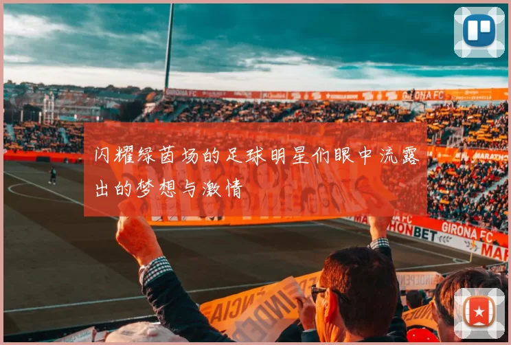 闪耀绿茵场的足球明星们眼中流露出的梦想与激情