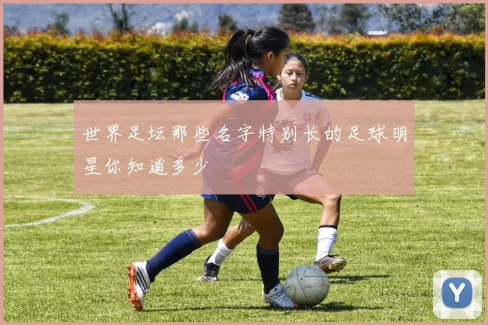 世界足坛那些名字特别长的足球明星你知道多少