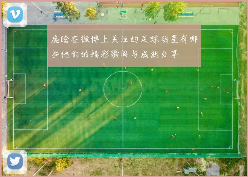 鹿晗在微博上关注的足球明星有哪些他们的精彩瞬间与成就分享
